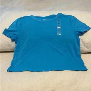 GAP Bright Blue Short Sleeve Tee